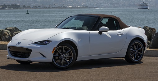 Mazda MX-5 convertible, horse power, technical specifications, car specs, curb weight