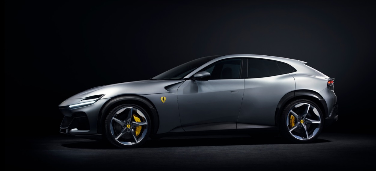 Ferrari Purosangue grey
