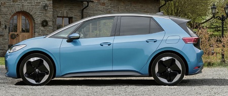 Volkswagen Golf ID.3 (facelift 23) Pro 62 kWh, kWh, technical specifications, car spec, curb weight, autonomy