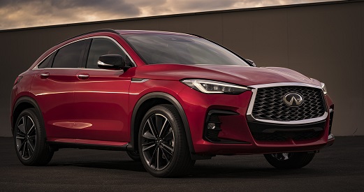 Infiniti QX55 2022, horse power, technical specifications, carspec, curb weight
