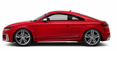 Audi TT Coupe 8S 45 TFSI, horse power, technical specifications, car specs, curb weight